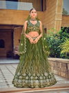 Nsf Design No. 345 Net With Ribbon Work Lehenga With Blouse Dupatta Wholesale In India